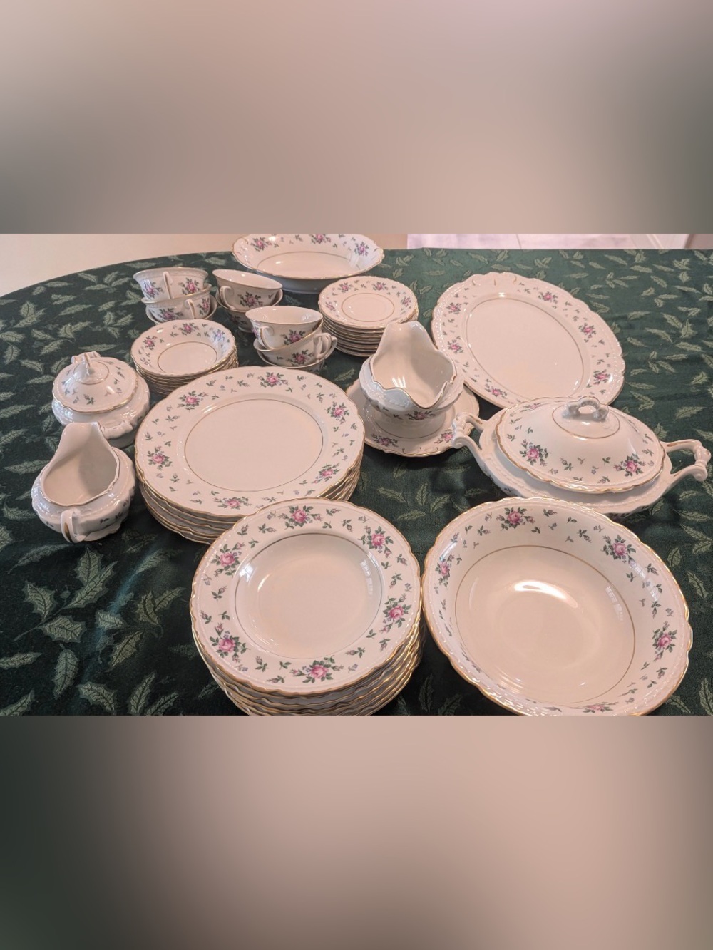 Princess China Tru Tone Sweet Briar 43 Piece Set